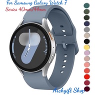 [ For Samsung Watch 7 FE ] Curved silicone strap For Samsung Galaxy Watch 7 FE 40mm / 44mm
