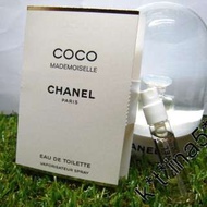 Hkd$48 Chanel Coco Co Mademoiselle EDT Toilette 女士淡香水試用裝 2ml