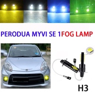 2007-2008 MYVI Fog Lamp H3 LED Fog Light LED Bulb Fog Lamp Mentol Lampu Kereta Sport Light