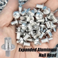 10pcs Dome Head Pop Rivet - Knock Type, Easy To Use - Small Tapping Screws Fasteners - Aluminum Allo