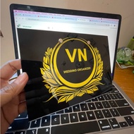 CUE CARD MC ACRYLIC PREMIUM COSTUME COLOR FOR WEDDING EVENTS A5 SIZE