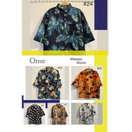 Baju Hawaii Shirts Lelaki & Perumpuan ，Kain Lembut and sejuk.