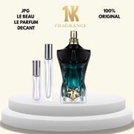 Jpg Le Beau Le Parfum Decant 3ml/5ml10ml (100% Original)