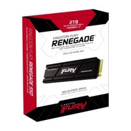 金士頓 - 2TB Kingston FURY Renegade PCIe 4.0 NVMe M.2 SSD [散熱器] SFYRDK/2000G