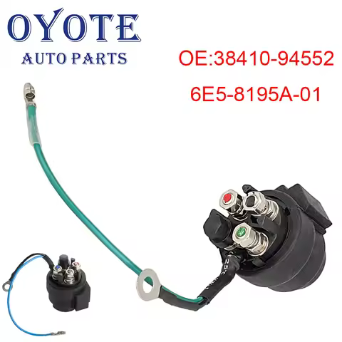 OYOTE 38410-94552 Trim Tilt Relay For DF40‑DF140 4 Strokes DT55-225 2-strokes 6E5-8195A-01-00 For Ya