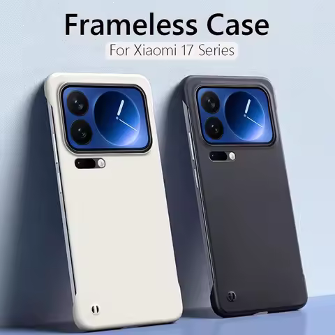 For Xiaomi 17 Frameless Slim Matte Hard PC Back Cover Case For Xiaomi 17 Pro Max Xiaomi17ProMax 5G S