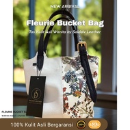 [SALDAIV LEATHER]_Genuine LEATHER Bag_Fleurie Bucket Bag_Genuine Leather_Women's Sling Bag