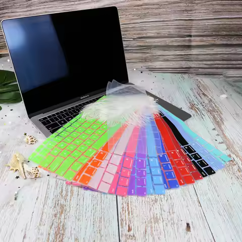 Silicone Keyboard Cover for Macbook Pro 13 2015 A1425 A1502 Screen Cover TPU Protector Sticker Film