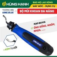 KingBlue KB-1301 copper pipe beveling tool with 1 replacement blade, cobalt-plated blade