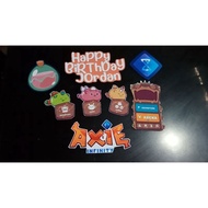 AXIE INFINITY CAKE TOPPER (customized)