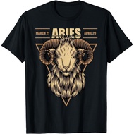 Aries Zodiac Sign Symbol Astrology Dates Best Gift T-Shirt