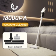 HAN RIVER Vacuum Cleaner Penyedot debu tanpa kabel yang dapat diisi ulang（Pengisian USB nirkabel）