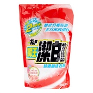 獅王 - 潔白物語超濃縮洗衣粉補充裝2.25公斤 #雙重酵素配方 #潔白去漬 #分解蛋白質及脂質污垢