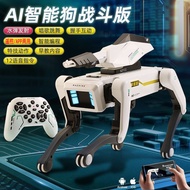 AI Robotic Dog Toy - Programmable 4-Legged Smart Pet with Voice Control, RC Remote & STEM Coding for