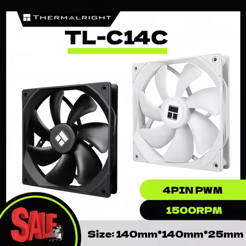 Thermalright TL-C14C 1/2/3/4/5PCS Computer Case Air Cooling Fan 140mm Pc Fans High Performance/LCP N