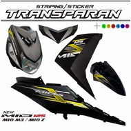 MIO M3 VARIATION STICKER MIO 125 M3 MIO Z STICKER VARIATION TRANSPARENT STICKER