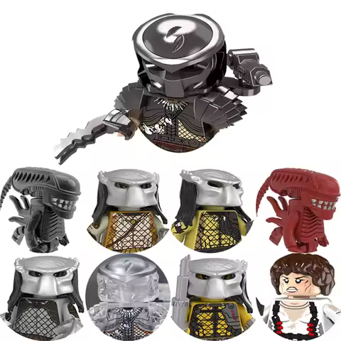 Great Value!!! Terminator Predator Alien Ellen Ripley Berserker Wolf Elder Prometheus PG8090 Buildin