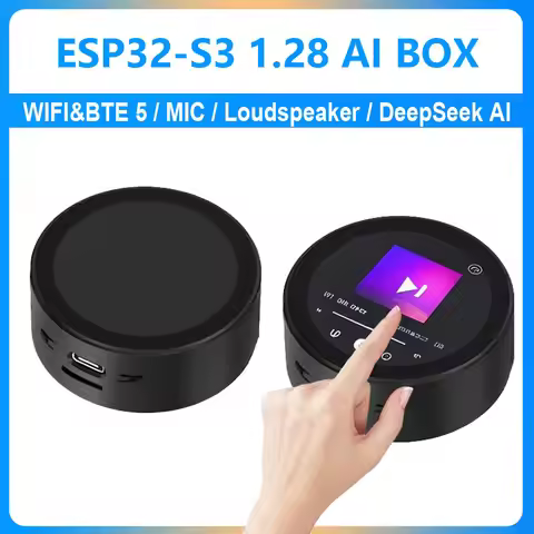 ESP32-S3 AI Development board DeepSeek XiaoZhi AI Voice Chat Robot Mini TV desktop trinket Portable