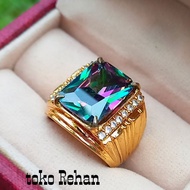 SPECIAL SPARKLING QUARTZ STONE RING QUARTZ CRYSTAL CRYSTAL STONE STONE