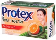 Protex Protex Thai Therapy Bar Soap Natural Extracks Vitamin C + E Anti &amp; Aging Acne Skin Look Radiant 130 G.