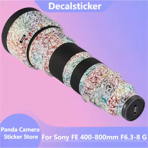 For Sony 400 800 Lens Sticker for Sony FE 400-800mm F6.3-8 G Lens Sticker SEL400800 Skin 400-800 Wra