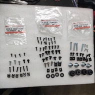 Screw Complete Set Cover Set Honda Wave125x Wave 125x Ultimo
