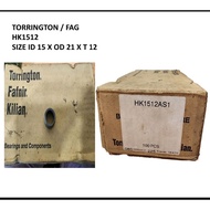 TORRINGTON OR FAG HK1512 NEEDLE BEARING (GERMANY)