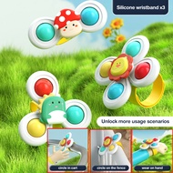 Fun Spinner Cute Animals Spinning Toys Cartoon Baby Spinner Toys Creative Stress Relief Spinner 吸盘陀螺