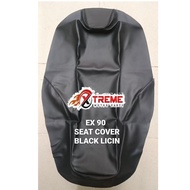 DEMAK EX90 SEAT COVER  CUSHION SARUNG  KUSYEN KAIN  SEAT EX-90 EX 90 DEMAK - BLACK LICIN