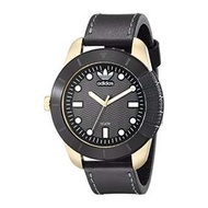 【吉米.tw】全新正品 愛迪達 adidas 經典黑色皮革造型腕錶 休閒錶 男錶女錶 ADH3039 0824