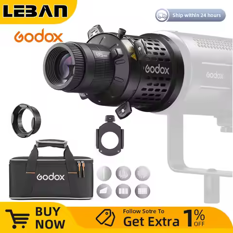 Godox BLP LED Projection Attachment 360° Rotatable Bowens Mount Craft Clear Spot Precise Shapes for 