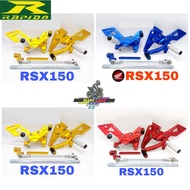 FOOTREST RACING RAPIDO ORIGINAL RSX150 ORIGINAL TEMPAT PIJAK KAKI MOTOR HONDA ACCESSORIES MOTO RSX 1