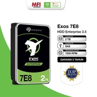 Seagate EXOS 7E10 HDD/Hard Drive Enterprise 2TB SAS 7200RPM