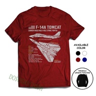 T-shirt SHIRT F-14 Tomcat US Navy Aircraft f14 military jet fighter Cool