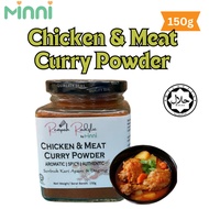 Minni Chicken/ Meat Curry Powder Chicken And Meat Curry Powder HALAL Cooking Spices Hundred Spices