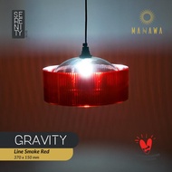 LAMPU GANTUNG MANAWA GRAVITY LINE RED SMOKE