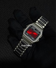 HUBSTORE CASIO 卡西歐 Casioak F91 F91WM F-91 F-91WM F-91WM-7 F-91WM-7A 銀黑紅色 防水 有現貨