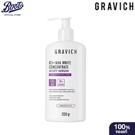 Gravich B3+ Aha White Concentrate Body Serum 200 G กราวิช ไวท์ บอดี้เซรั่ม 200มล