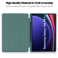 Tablet Case For Samsung Galaxy Tab S9Plus 12.4 Inch 2023 With Soft TPU Built-in S Pen Holder