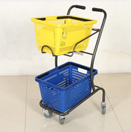 รถเข็นตะกร้า รถเข็นช็อปปิ้ง รถเข็นซุปเปอร์มาร์เก็ต shopping cart