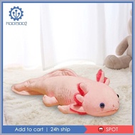 [Koolsoo2] 17.72" Long Axolotl Toy, Cuddly Toy, Home Decor, Soft Axolotl Stuffed Doll for