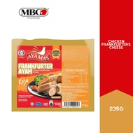 Ayamas Premium Chicken Frankfurter Cheese (235g) (😊Postage Available All Over Peninsular Malaysia😊)