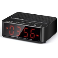 Eigia Jam Alarm Digital Dengan Speaker Bluetooth KD66 LED Auto Scan FM Radio Waker Minimalis Watch W