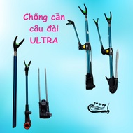 Ultra fat fishing rod stand 2m1 and 2m4 with plug, fishing rod stand