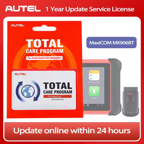 Autel MaxiCOM MaxiCOM MK906BT One Year Software Update Service Autel Scanner Annual Subscription Sof