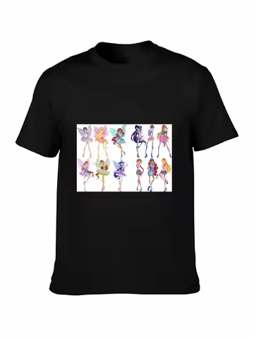 WINX IRON ON TRANSFER T SHIRT BLOOM TECNA FLORA MUSA STELLA LOT WXT