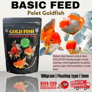 BASIC FEED GOLDFISH | pelet ikan goldfish setara PREMIUM | ikan goldfish moly guppy | ikan hian