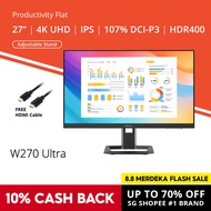 PRISM+ W270 Ultra  27" 60Hz Productivity Monitor [3840 x 2160]