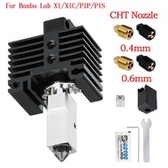 Upgrade V2.0 Hotend For Bambu Lab X1 X1C P1P P1S Extruder Hotend CHT Nozzle Heater Thermistor Bamboo
