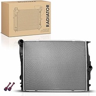 Frankberg Radiator Water Cooler Engine Cooler Automatic Transmission Compatible with 1 Series E81 E8